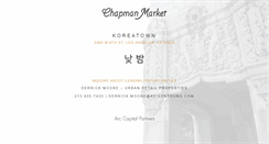 Desktop Screenshot of chapmanmarket.com